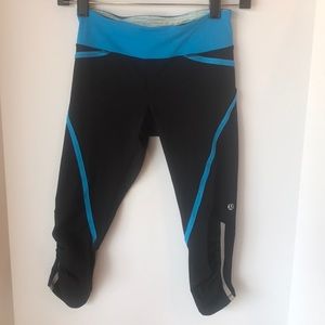 Lululemon Run Speed Crop legging Size 2